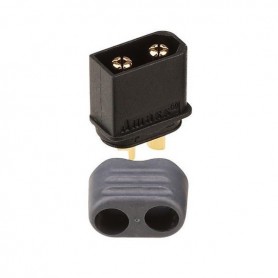 Connector Amass XT60H-M male negro