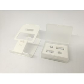 FrSky X-Lite BRACE LITE & Long+short Gimbals stick ends (White/Silver Color)