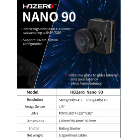 HDZero Nano 90 Camera (with 80mm MIPI cable) 2