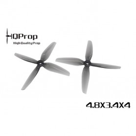 HQProp Durable Prop 4.8X3.4X4 Grey - Poly Carbonate
