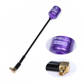 iFlight SIGMA 5.8GHz 75mm RHCP MMCX 90º Antenna Black