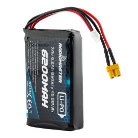 Radiomaster 2S 7.4V 6200mAh Lipo Battery 2