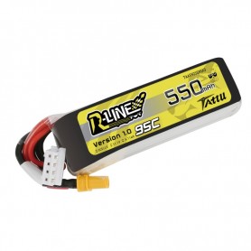 Tattu R-Line 550mAh 11.1V 3S1P 95C Lipo Battery with XT30 2