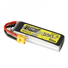 Tattu R-Line 550mAh 7.4V 2S1P 95C Lipo Battery 2
